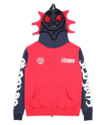 glo gang zip up hoodie