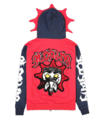 glo gang zip up hoodie