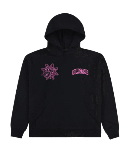glo gang baby camo hoodie