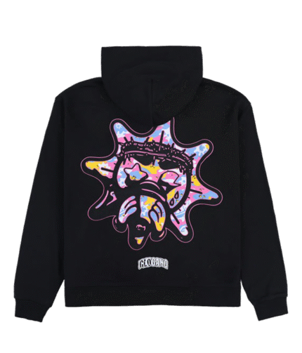glo gang baby camo hoodie