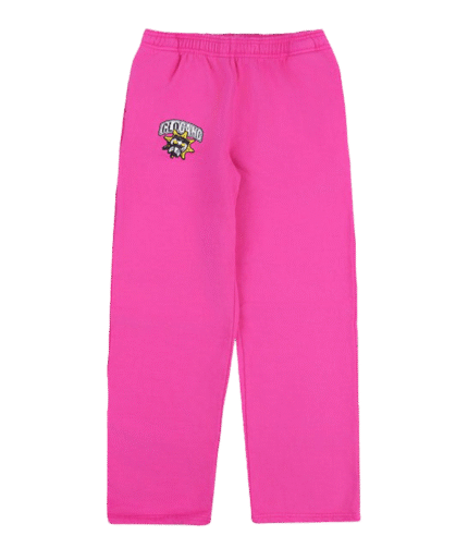 glo gang sweatpant pink