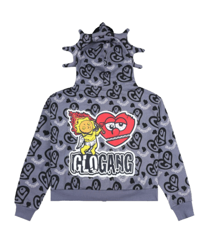 i heart glo gand hoodie