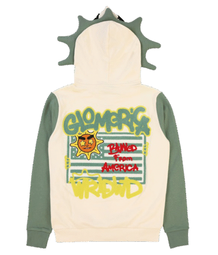 glomerica zip up hoodie hoodie