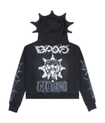 glo gang zip up hoodie