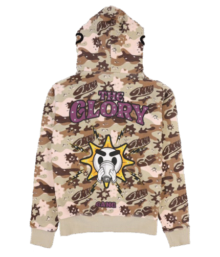 glory gang full zip up hoodie